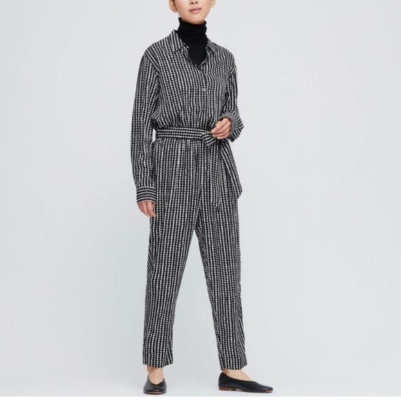 Marimekko x Uniqlo Black and White Jumpsuit - Picture 1 of 15
